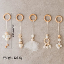 Baby Toys Wooden Play Gym Toys Nordic Baby Room Decor Wood Nursery Sensory Toy Gift Infant Room Clothes Rack Accessories Rattles