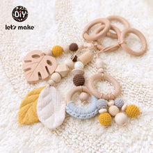 Baby Toys Wooden Play Gym Toys Nordic Baby Room Decor Wood Nursery Sensory Toy Gift Infant Room Clothes Rack Accessories Rattles