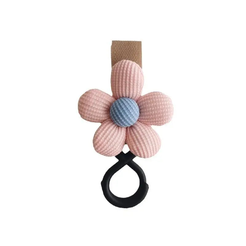 Newborn Essentials Storage Accessory; Sweet Flower Design Stroller Bag and Umbrella Hook