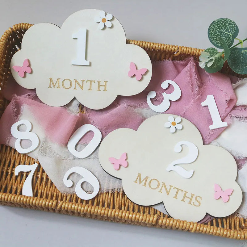 2newborn photography props ，Baby Birth Announcement sign, wooden baby Name Announcement plaque, Baby memorial items, Baby Shower