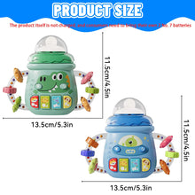 Baby Musical Feeding Bottle Pacifier For 6M+ Newborn Soft Teether Rattles Educational Toy Mobile Soothing Vocal Music Toys