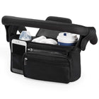 Baby Stroller Storage Pouch, Waterproof Hanging Bag, Multi-Function Basket, Stroller Organizer with Zipper, Anti-Drop