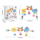 Baby Stroller Arch Toys Pram Activity Arch Toys Bouncer Toy Fine Sensory Development Motor Skills Toys  Arch Baby Car Seat Toys