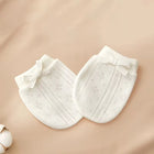 Baby Scratch-Proof Gloves Newborn Breathable Pure Cotton Protective Gloves 0-6 M Baby Essentials Must-Haves for Boys & Girls