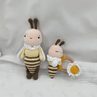 Baby Security Blanket Towel Feeding Bib Soft Towel Cotton Burping Cloth Infant Shower Gift Knitted Lovely Animal Rattle Sleep To