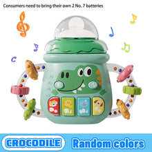 Baby Musical Feeding Bottle Pacifier For 6M+ Newborn Soft Teether Rattles Educational Toy Mobile Soothing Vocal Music Toys