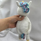 Baby Security Blanket Towel Feeding Bib Soft Towel Cotton Burping Cloth Infant Shower Gift Knitted Lovely Animal Rattle Sleep To