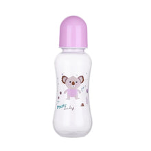 Baby feeding bottle, Newborn bottle, without handle, with the cartoon parttern, Four color