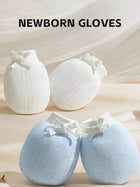 Baby Scratch-Proof Gloves Newborn Breathable Pure Cotton Protective Gloves 0-6 M Baby Essentials Must-Haves for Boys & Girls