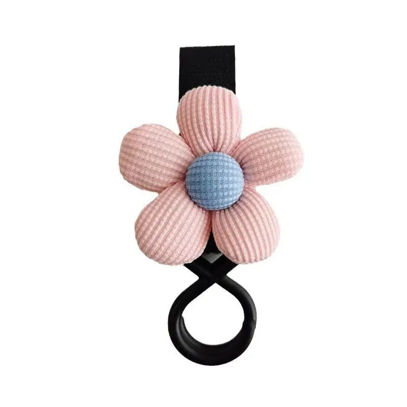 Newborn Essentials Storage Accessory; Sweet Flower Design Stroller Bag and Umbrella Hook