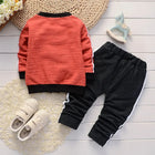 Baby Boy Clothing Set Fashion Cotton Hooded Tops+Pants 3pcs Outfits Infant Boys Tracksuit Newborn Kids Clothes Sets