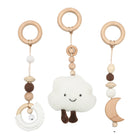 Baby Toys Wooden Play Gym Toys Nordic Baby Room Decor Wood Nursery Sensory Toy Gift Infant Room Clothes Rack Accessories Rattles