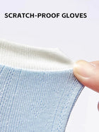 Baby Scratch-Proof Gloves Newborn Breathable Pure Cotton Protective Gloves 0-6 M Baby Essentials Must-Haves for Boys & Girls