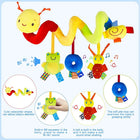 Cute Activity Musical Spiral Crib Stroller Car Seat Travel Hanging Toys Baby Boys Girls Rattles Toy