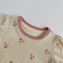 MILANCEL 2023 Summer Baby Clothing Set Floral Tee And Bloomer2 Pcs Suit Baby Clothes
