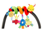 Baby Car Seat Toys Activity Stroller Toy for Boys Girls 0 3 6 9 10 12 Months, Spiral Hanging Plush Toys, Baby Stocking Stuffers
